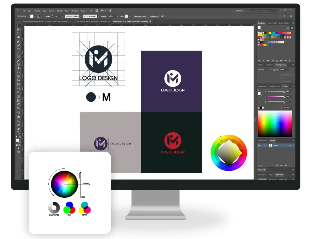 graphic design services - volga tigris